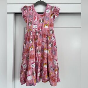 Little Sleepies Boho Bunnies Twirl Dress